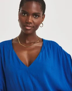 Crinkle Tunic Top