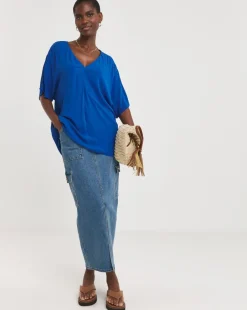 Crinkle Tunic Top