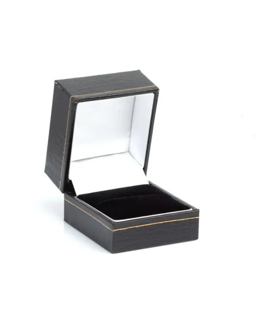 9ct Gold Five Emerald Cut Cubic Zirconia Ring