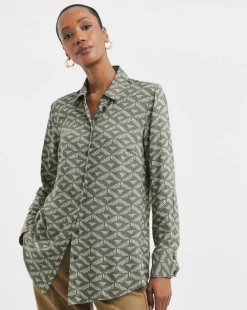 Dipped Back Shirt
