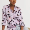 Dipped Back Viscose Shirt