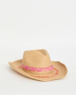 Embroidered Fedora Hat