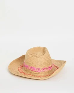 Embroidered Fedora Hat