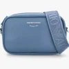 Emporio Armani Cervo Blue Camera Bag