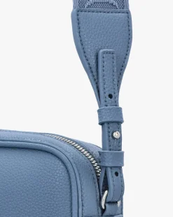 Emporio Armani Cervo Blue Camera Bag