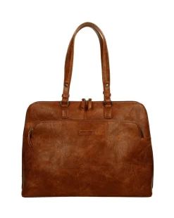 Enrico Benetti Caen Large Vegan Leather Laptop Workbag