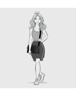 Enrico Benetti Nina Single Handle Vegan Leather Shoulderbag