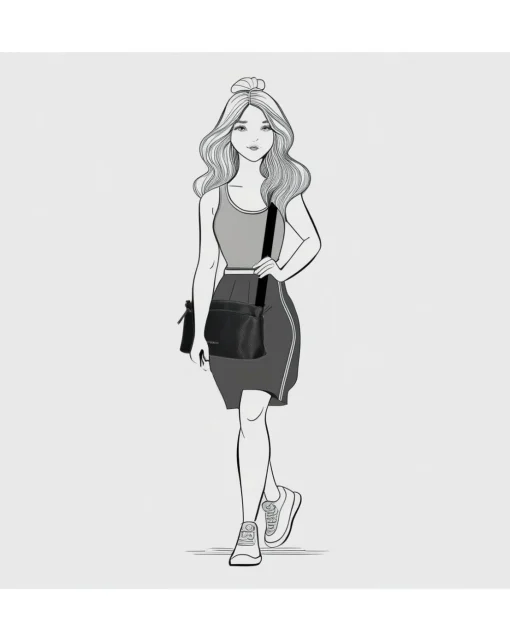 Enrico Benetti Nina Single Handle Vegan Leather Shoulderbag