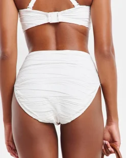 Fantasie Beach Waves High Waist Bikini Brief Linen