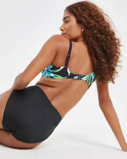Fantasie Talm Beach Gathered High Waist Bikini Brief Black