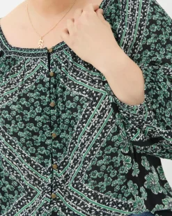 FatFace Caitlin Spaced Floral Tunic