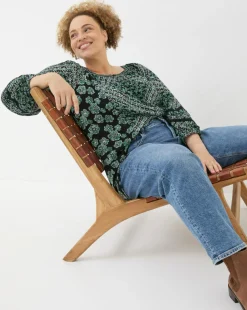 FatFace Caitlin Spaced Floral Tunic