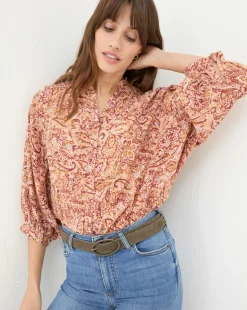 FatFace Evelyn Wild Paisley Blouse