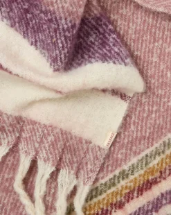Fatface Stripe Boucle Scarf