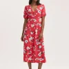 Finery London Button Up Floral Dress