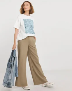 Floral Sketch Graphic T-Shirt