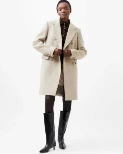 French Connection Adele Felt Coat