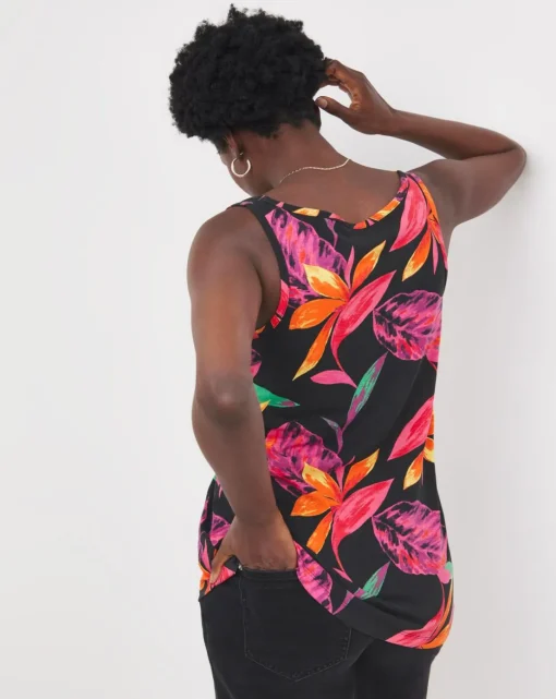 Green & Print 2 Pack Swing Vests