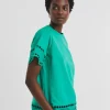 Green Broderie T-Shirt