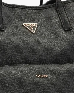 Guess Eco Victtoria II Coal 2 In 1 Tote Bag
