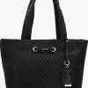 Guess Francy Woven Black Tote Bag