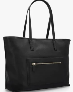 Guess Large Power Play 2 Black Logo Tech Tote Bag