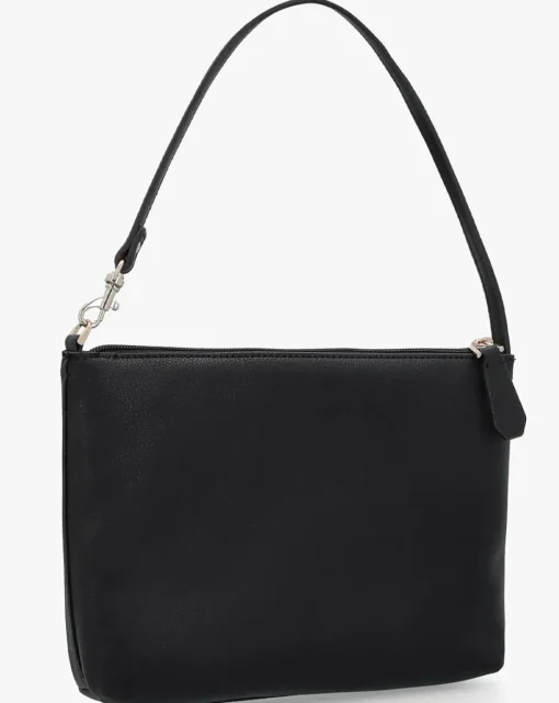 Guess Large Power Play 2 Black Logo Tech Tote Bag
