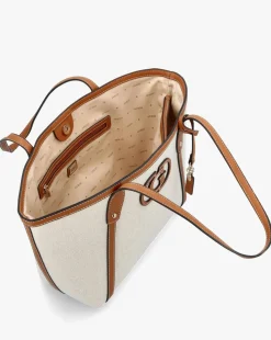 Guess Sebina Natural Caramel Tote Bag