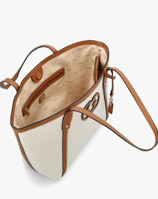 Guess Sebina Natural Caramel Tote Bag