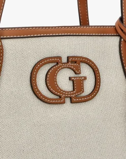 Guess Sebina Natural Caramel Tote Bag
