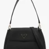 Guess Sora Girlfriend Black Shoulder Bag