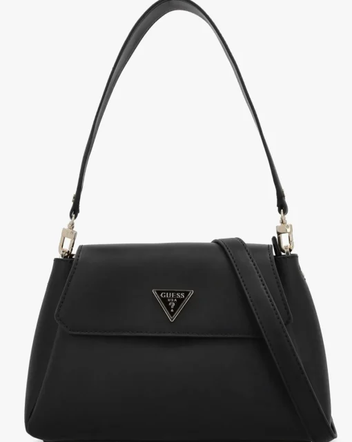 Guess Sora Girlfriend Black Shoulder Bag