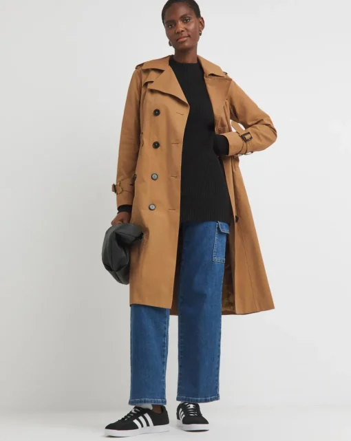 High Neck Ribbed Tunic