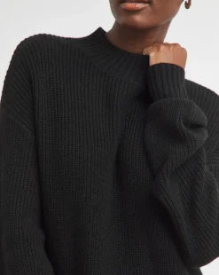 High Neck Ribbed Tunic
