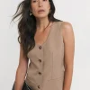 Hotfix Button Through Waistcoat