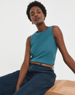 Indigo Tank Vest