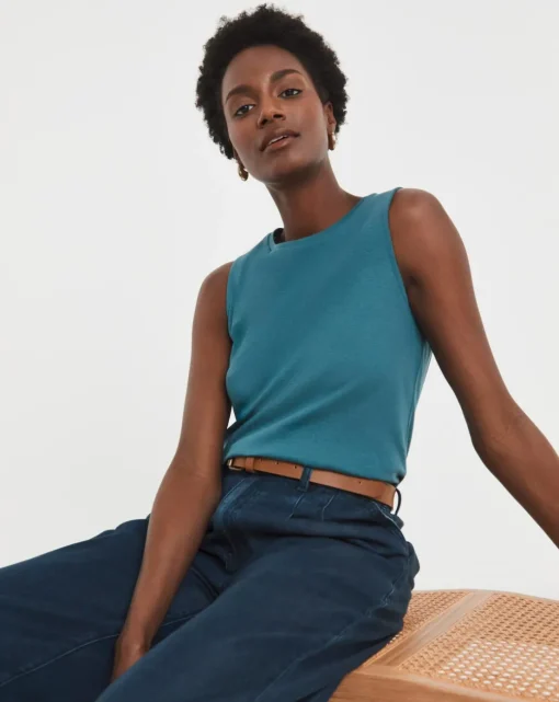 Indigo Tank Vest