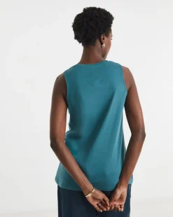Indigo Tank Vest