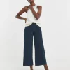 24/7 Indigo Wide Crop Jeans