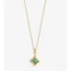 Inicio Aqua Clover Pendant - Gift Pouch