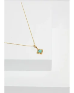 Inicio Aqua Clover Pendant - Gift Pouch