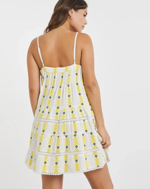 Jacquard Mini Beach Dress