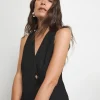 Joanna Hope Asymmetrical Waistcoat With Gold Detail