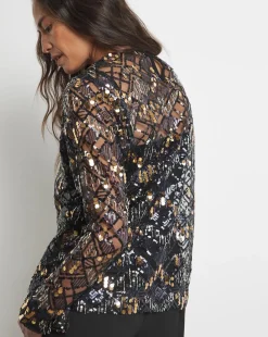 Joanna Hope Beaded Top