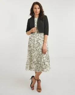 Joanna Hope Black Cropped Jacket