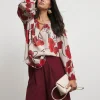 Joanna Hope Blouse With Neck Detail
