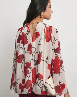 Joanna Hope Blouse With Neck Detail