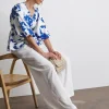 Joanna Hope Blouson Sleeve Blouse