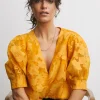 Joanna Hope Burnout Blouse