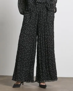 Joanna Hope Crinkle Wide Leg Trousers